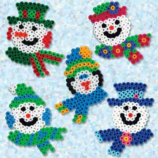 Festive Snowmen – Perler