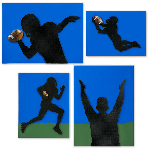 Football Silhouettes
