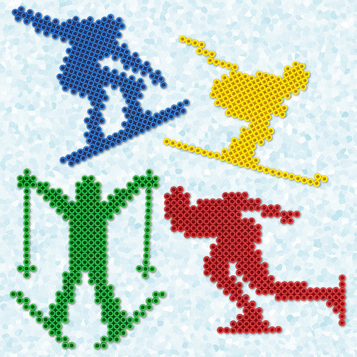 Winter Sport Silhouettes