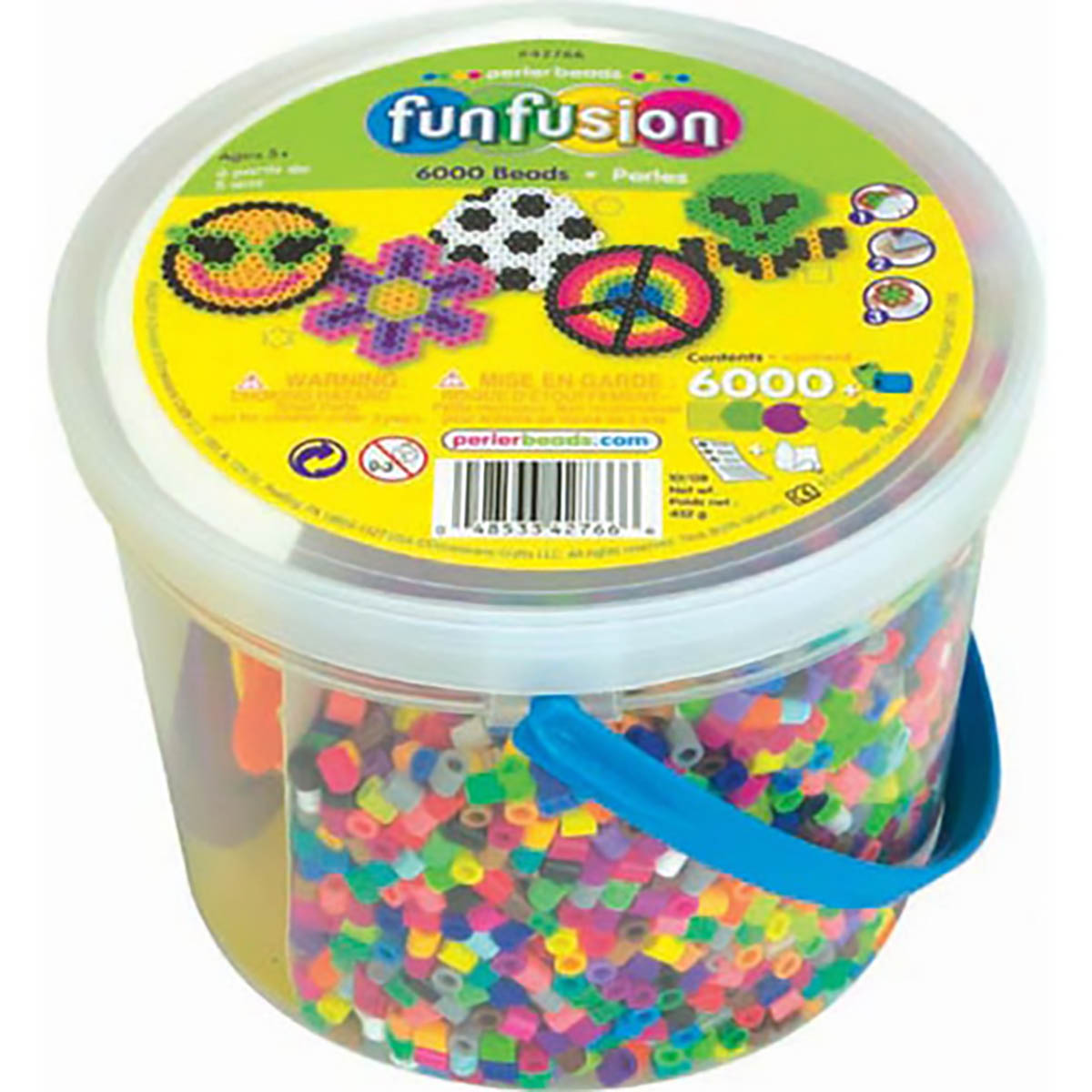 6000 Bead Bucket Multi Mix Perler – Perler - Main Image