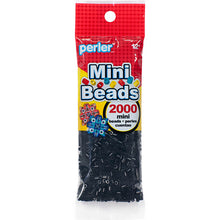2,000 Mini Perler Beads - Black