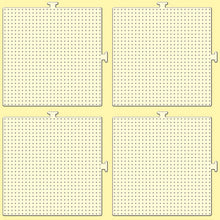 Mini Beads Pegboards - 4 Ct