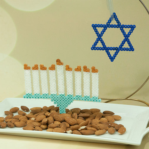 Hanukkah - Menorah and Star of David