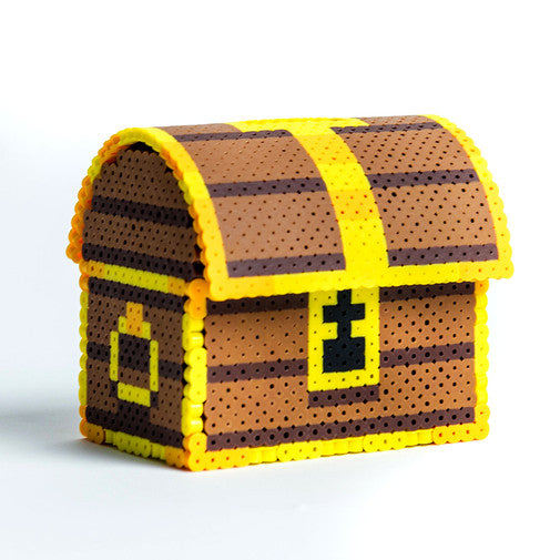 Treasure Chest Coin Bank – Perler