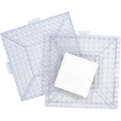 Biggie Beads Clear Pegboards - 2 Ct