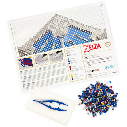 Perler Nintendo The Legend of Zelda Hylian Shield Activity Kit