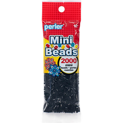 2,000 Mini Perler Beads - Black