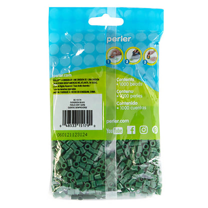 1,000 Perler Beads - Evergreen