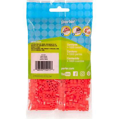1,000 Perler Beads - Tomato