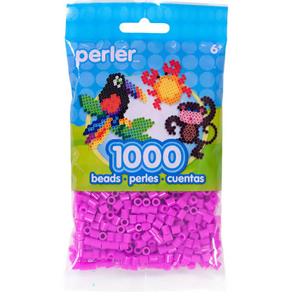 1,000 Perler Beads - Fuchsia