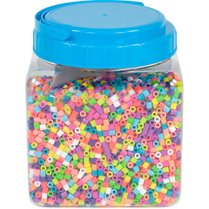 11,000 Perler Beads - Summer Bead Mix Jar