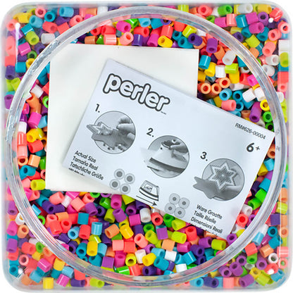 11,000 Perler Beads - Summer Bead Mix Jar