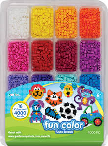 Perler Bead Tray Fun Colors