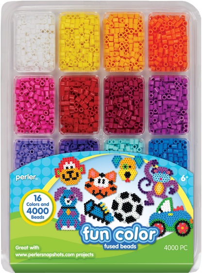 Perler Bead Tray Fun Colors