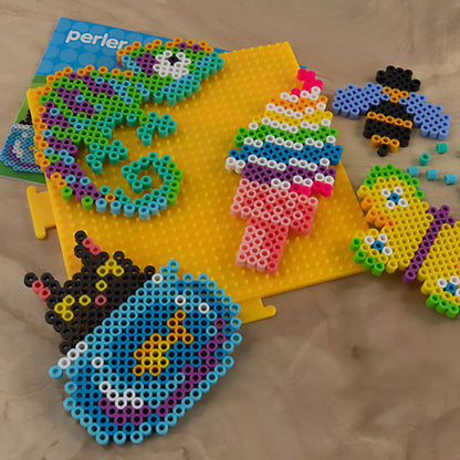 Deluxe Perler Bead Tray with Pegboard