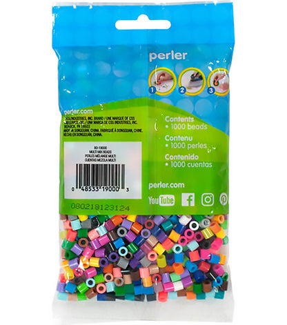 1,000 Perler Beads - Multi Mix