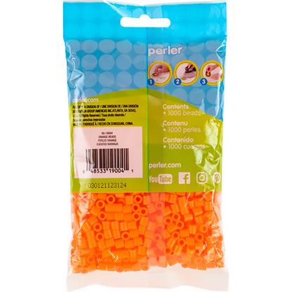 1,000 Perler Beads - Orange