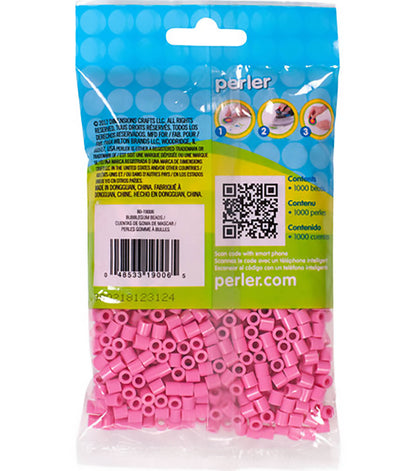 1,000 Perler Beads - Bubblegum