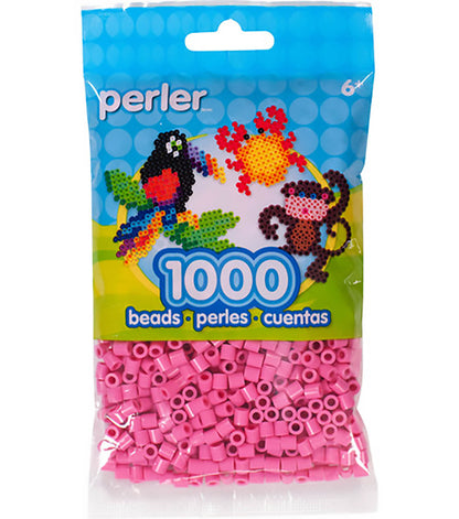 1,000 Perler Beads - Bubblegum