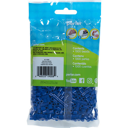1,000 Perler Beads - Dark Blue
