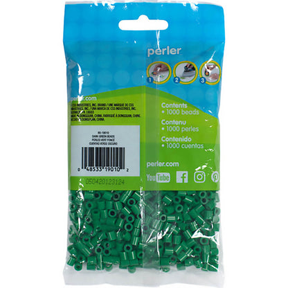 1,000 Perler Beads - Dark Green