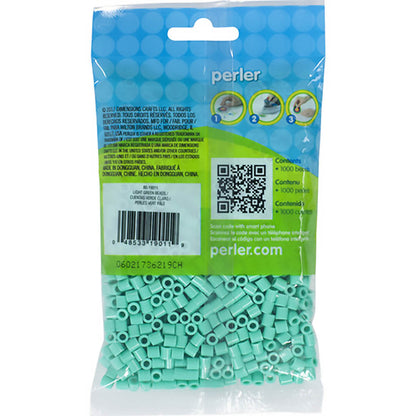 1,000 Perler Beads - Light Green