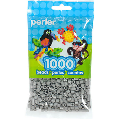 1,000 Perler Beads - Gray