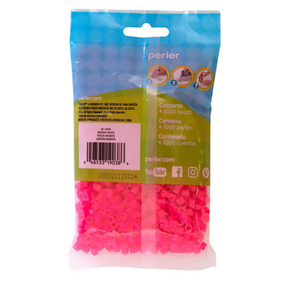 1,000 Perler Beads - Magenta