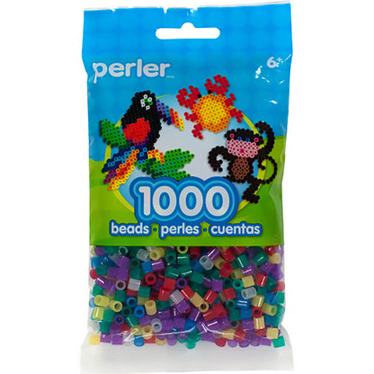 1,000 Perler Beads - Glitter Mix