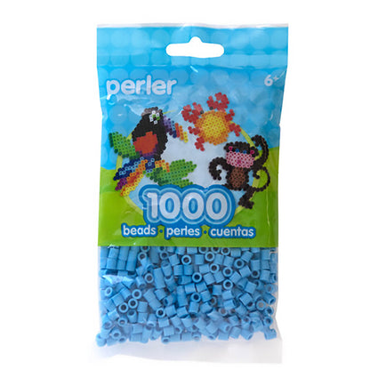 1,000 Perler Beads - Pastel Blue