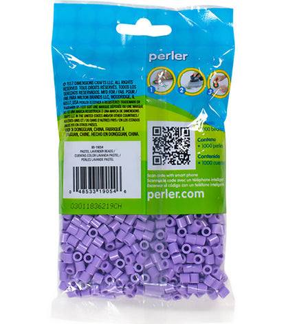 1,000 Perler Beads - Pastel Lavender