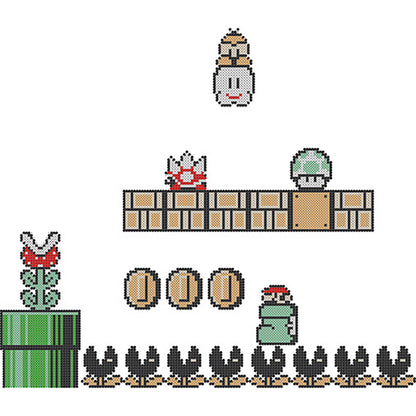 Perler Super Mario Bros. 3 Pattern Pad