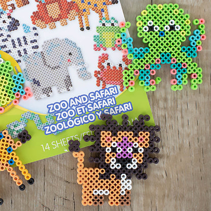 Perler Zoo and Safari Pattern Pad