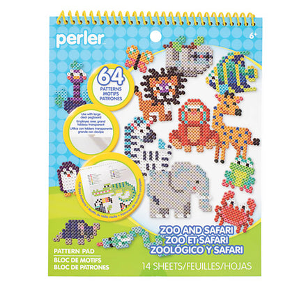 Perler Zoo and Safari Pattern Pad