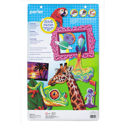 Super-Sized Clear Pegboard