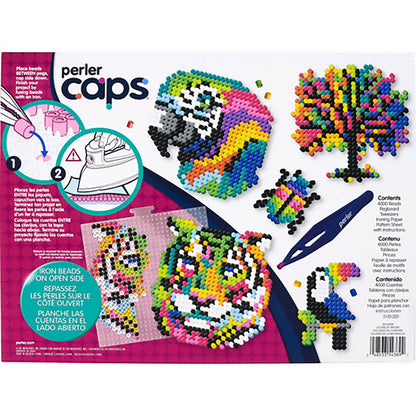 Perler Caps Colors of Nature Deluxe Box Kit
