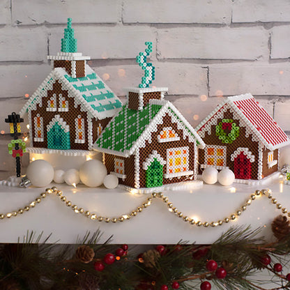 Perler Village Gingerbread House Kit