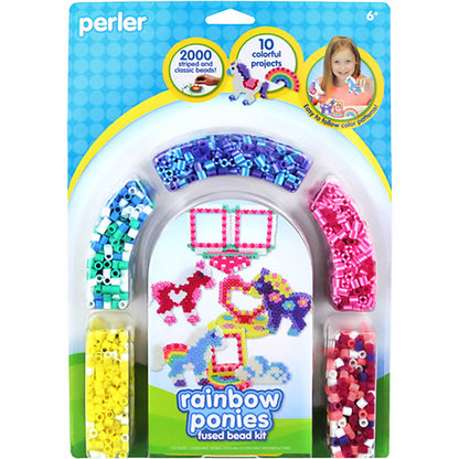 Perler Rainbow Pony Frames Activity Kit