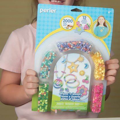 Perler Stripes 'n Jewelry Activity Kit