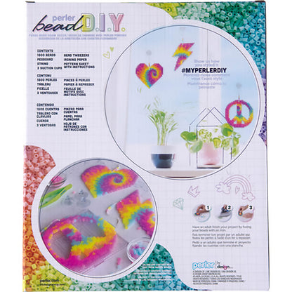Perler Bead D.I.Y. Suncatcher Tie Dye Activity Kit