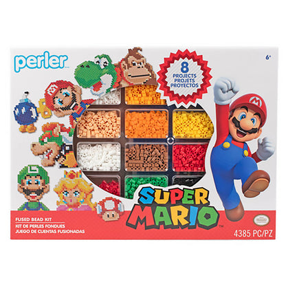 Perler Nintendo Super Mario Fused Bead Deluxe Box Kit