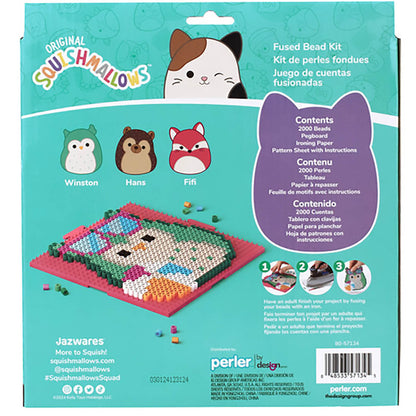 Perler Squishmallows Activity Kit  - Winston, Hans, Fifi