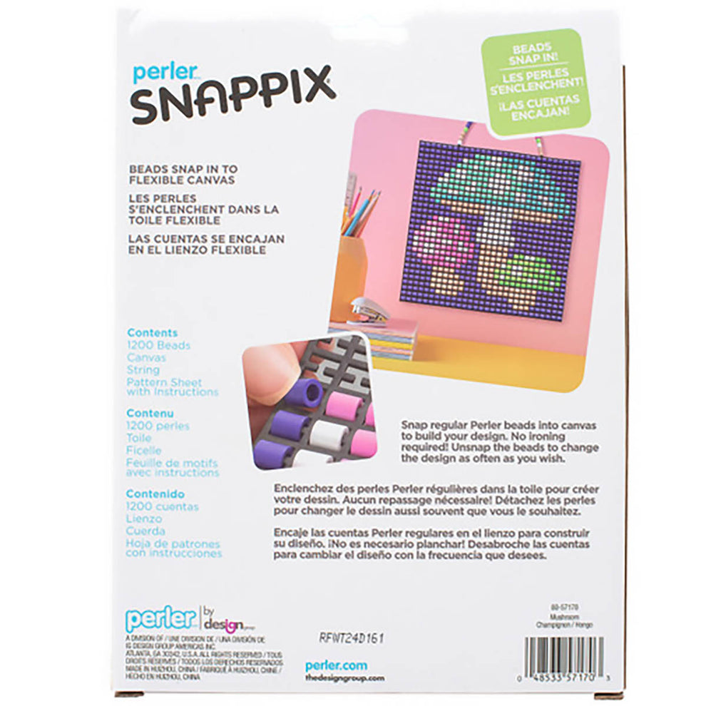 Perler Snappix Mushroom Kit - Classic Beads | Perler – Perler