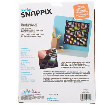 Perler Snappix You Got This Kit - Classic Beads