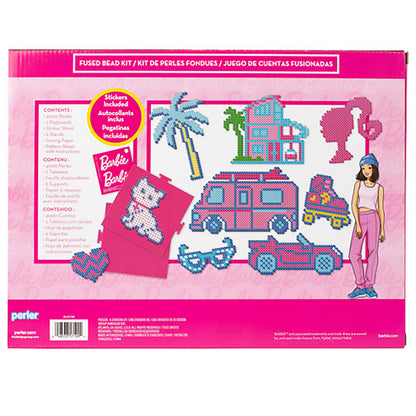 Perler Barbie Fused Bead Deluxe Box Kit