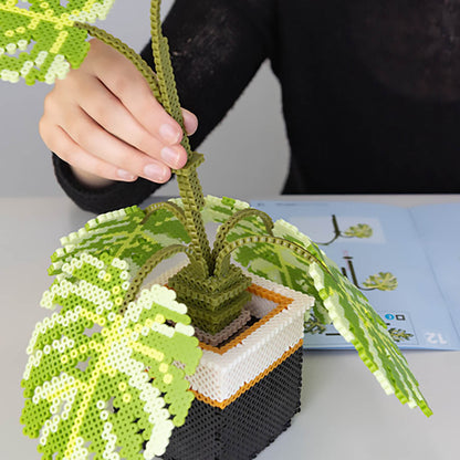 Perler 3D Monstera Plant Fused Bead Activity Kit