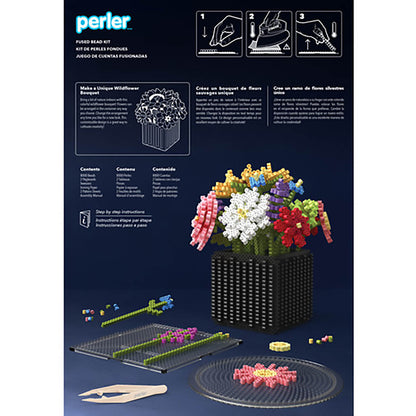 Perler 3D Wildflower Bouquet Fused Bead Activity Kit