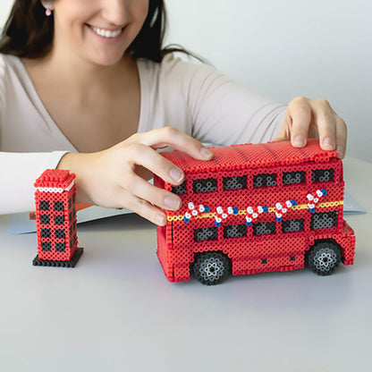 Perler 3D London Bus Fused Bead Kit