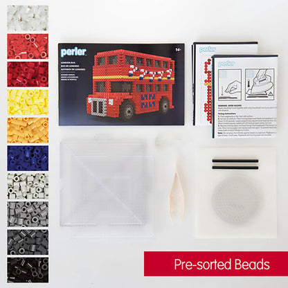 Perler 3D London Bus Fused Bead Kit