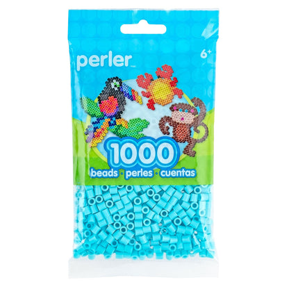 1,000 Perler Beads - Capri Blue